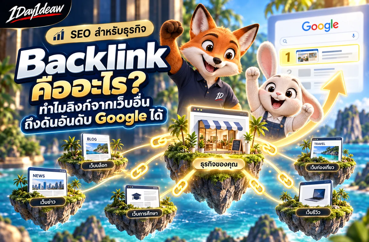 Backlink คืออะไร? ทำไมลิงก์จากเว็บอื่นถึงดันอันดับ Google ได้