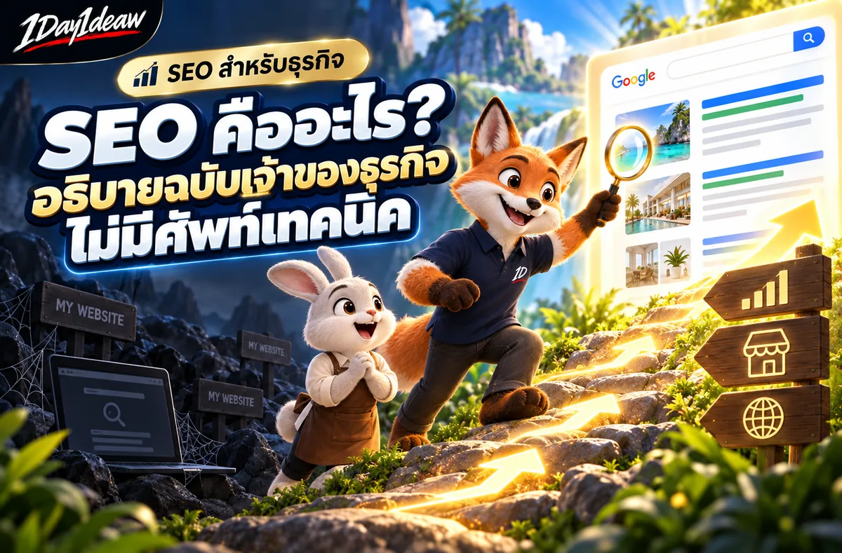 SEO คืออะไร? อธิบายฉบับเจ้าของธุรกิจ ไม่มีศัพท์เทคนิค